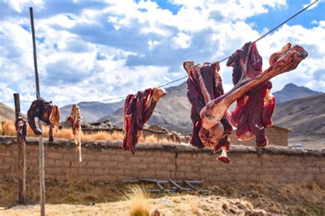 Corte de carne de llama cruda y fresca, destacando su magra textura