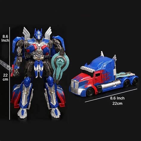 Imagen de un robot Transformer en acción