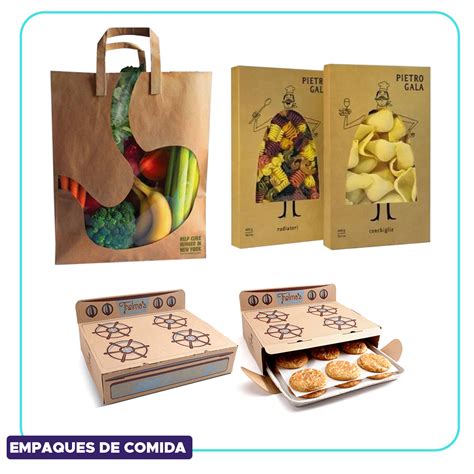 Infografía sobre diferentes empaques creativos para regalos de chocolate: tubos de ensayo, cajas kraft y bolsas de tela.