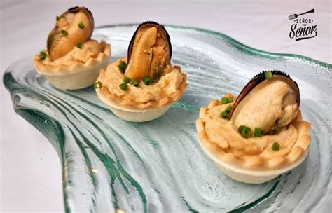Sándwich con paté de mejillones y hierbas