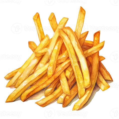 Ilustración de papas Dauphine fritas doradas