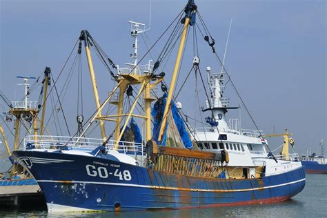 Barco pesquero de bonito con caña y sedal en un puerto japonés