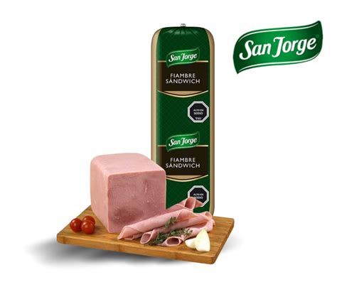 Infografía comparativa: Tipos de jamón San Jorge (Artesanal, Colonial, Acaramelado, Sandwich) y sus perfiles de sabor ideales.