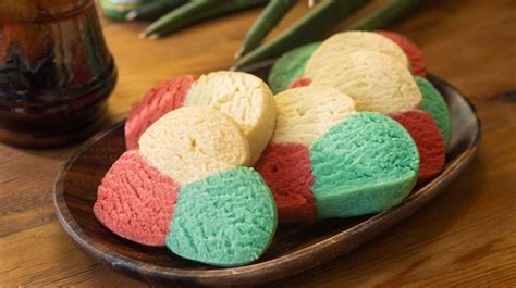 Polvorones tricolor
