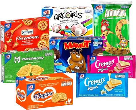 Surtido de galletas tradicionales mexicanas