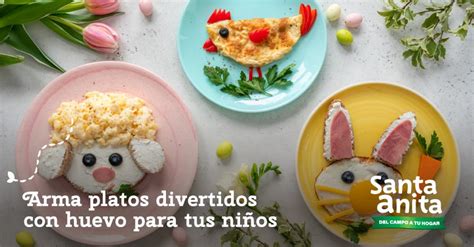 variedad de platos con huevo para bebés y niños pequeños
