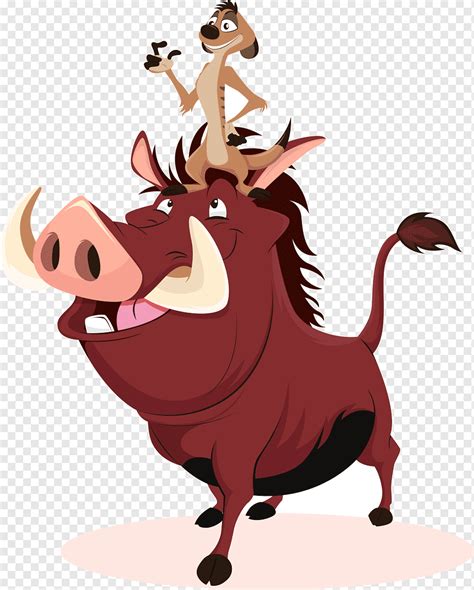Imagen de Pumba y Timón en una escena de