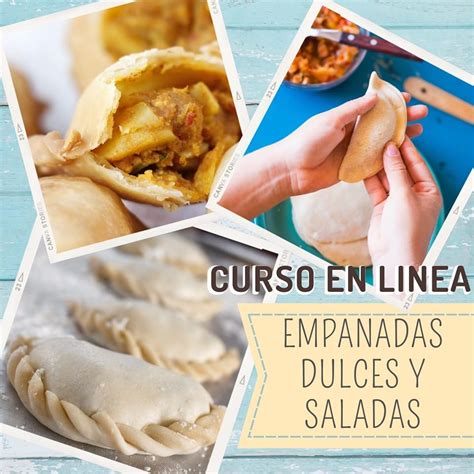 Empanadas surtidas, con algunas dulces y saladas.
