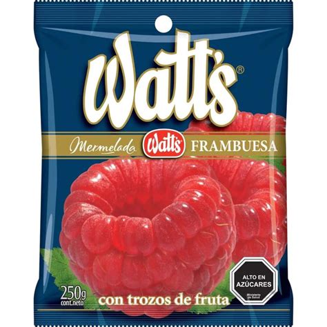ilustracion de refrigerador con mermelada Watts Frambuesa y utensilios limpios