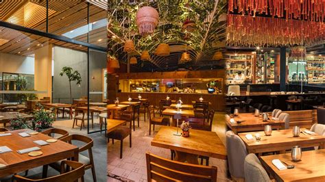 Ilustración de un ambiente de restaurante fusionando estilos peruano y japonés.