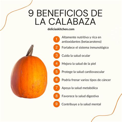 infografía con los beneficios nutricionales de la calabaza camote