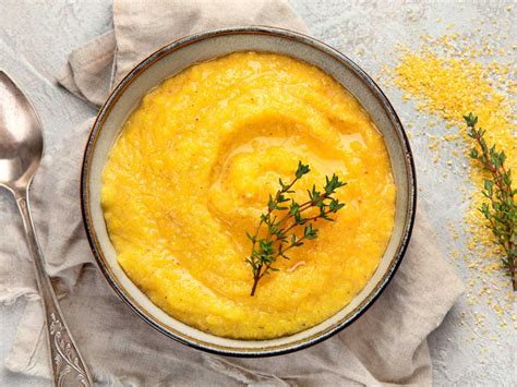 Esquema explicativo de la textura ideal de la polenta cocida