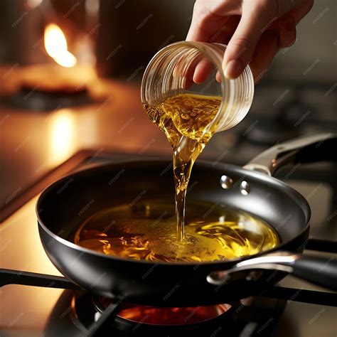 primer plano de fideos dorándose en aceite en una olla