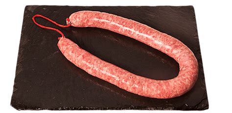 Foto de longaniza de Aragón, fresca y en plato