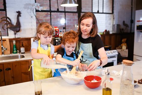 Esquema visual de ingredientes saludables para cocinar con niños