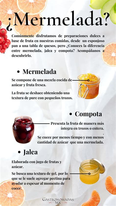 Infografía paso a paso para la preparación de mermelada casera