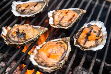 Ostras asadas con distintos aderezos