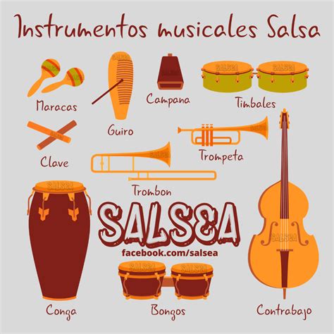 Fotografía de una orquesta de salsa tocando en vivo, con énfasis en los instrumentos de viento y percusión.