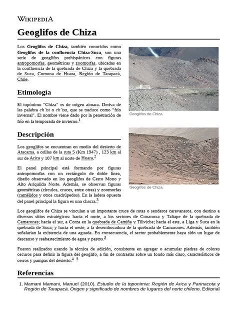 geoglifos de Chiza con figuras zoomorfas y antropomorfas