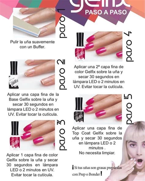 Aplicación de esmalte semipermanente
