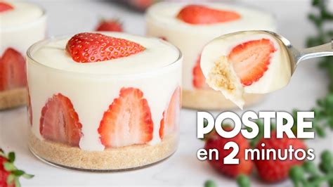 cheesecake sin horno en vasos