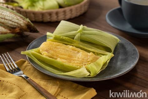Humitas ecuatorianas, a menudo servidas con queso
