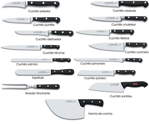 Ilustración de varios utensilios de cocina como cuchillos de chef, tablas de cortar y cuencos, representando las técnicas de corte y preparación en cocina fría.