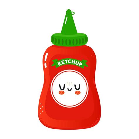 Ilustración de un bote de ketchup con una lengua saliendo en lugar de la salsa, sugiriendo un mensaje subliminal