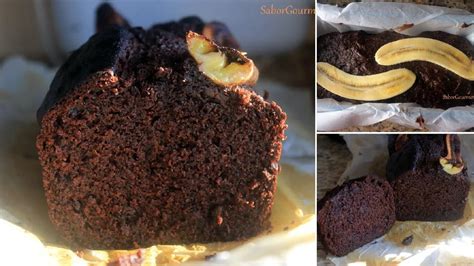 Tarta de varias capas con relleno de plátano y chocolate blanco, y cobertura oscura