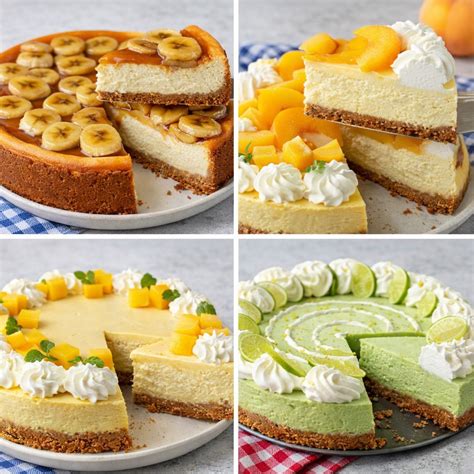 Molde desmontable con base de galletas, relleno cremoso y rodajas de plátano