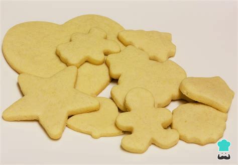 esquema de diferentes formas y cortes para galletas caseras