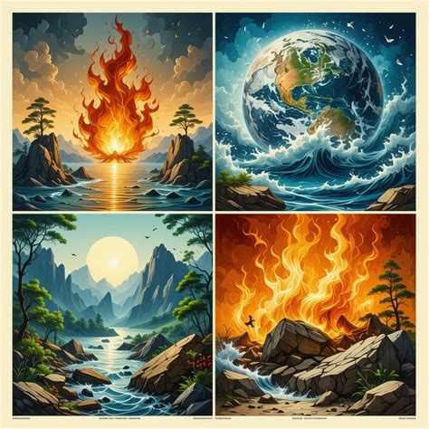 Fotomontaje de elementos naturales con predominio de tonos verde agua y pasteles, como hojas, agua y cielo, para inspirar combinaciones de color en mandalas.