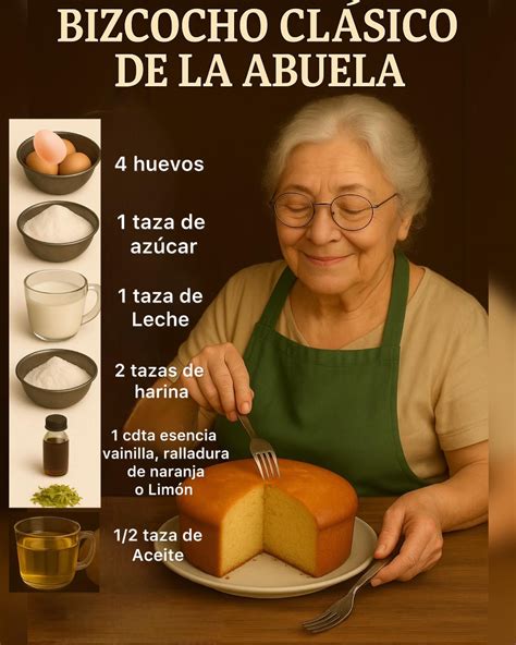 Imagen de ingredientes para el bizcocho: huevos, azúcar, harina, levadura, ralladura de limón