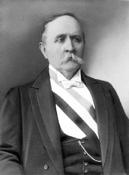 Retrato de Ramón Barros Luco, político chileno.