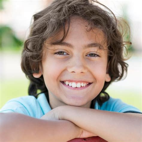 foto de un niño sonriente