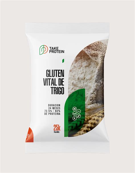 Esquema nutricional del gluten vital de trigo y su función como proteína vegetal