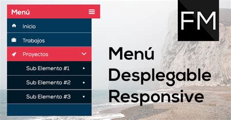 Diseño de un menú desplegable de Bootstrap en diferentes dispositivos