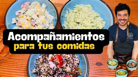 Infografía con 5 ideas de acompañamientos coloridos para bento