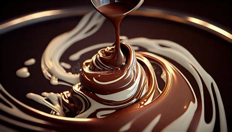 proceso de fundido de chocolate blanco y mezcla con yemas de huevo