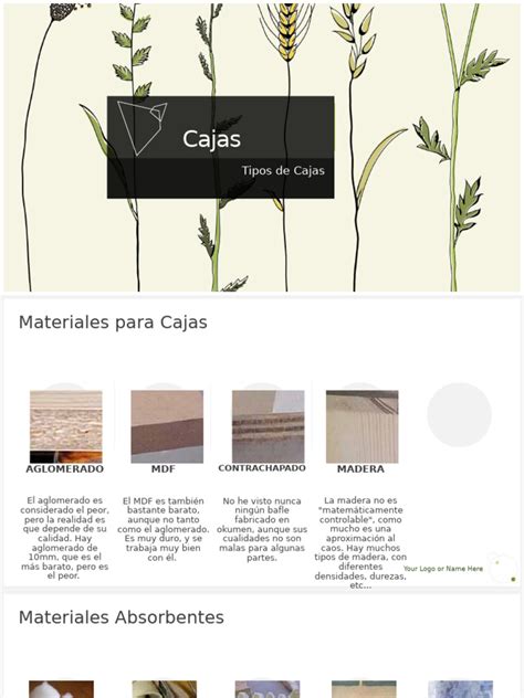 Infografía comparativa de diferentes tipos de materiales para cajas de palomitas