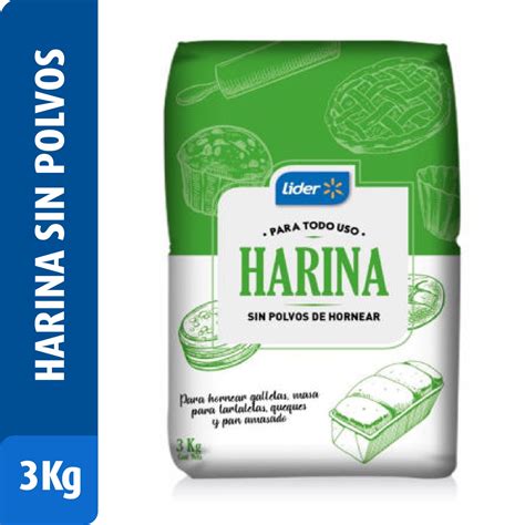 Empaque de Harina Selecta sin Polvo de Hornear, 1kg