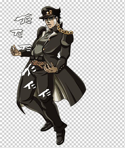 Diseño de personaje de Jotaro Kujo