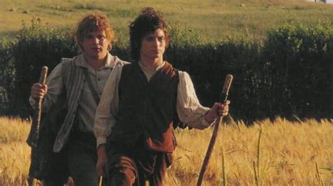 Ilustración de Frodo y Sam en su viaje