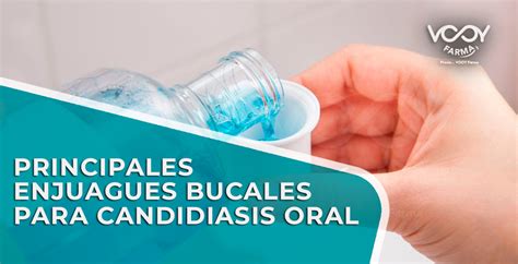 Kit de tratamiento para candidiasis oral: pastillas, enjuague bucal y crema