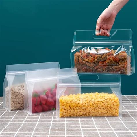 Imagen de productos para conservación de alimentos (película plástica, bolsas ziplock)