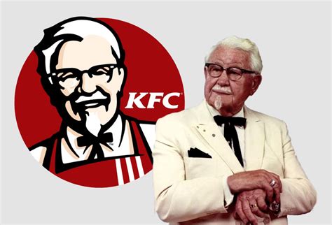 Un retrato del Coronel Sanders, fundador de KFC, o un logotipo antiguo de KFC