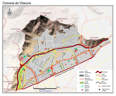 Mapa indicando la ubicación de Dulcería Vitacura en Vitacura.