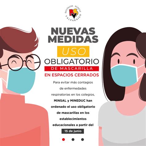 Esquema sobre los espacios donde es obligatorio el uso de mascarilla en el entorno escolar: aulas vs. espacios abiertos.