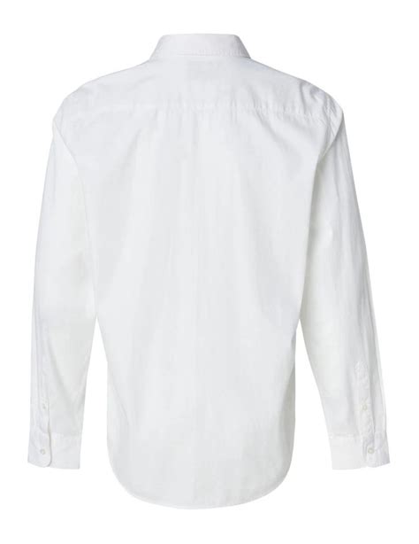 Fotografía de una camisa Salsa blanca lisa de corte oversize