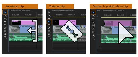 Esquema visual que muestra el proceso: subir video -> recortar clip -> añadir efectos/texto -> exportar como GIF